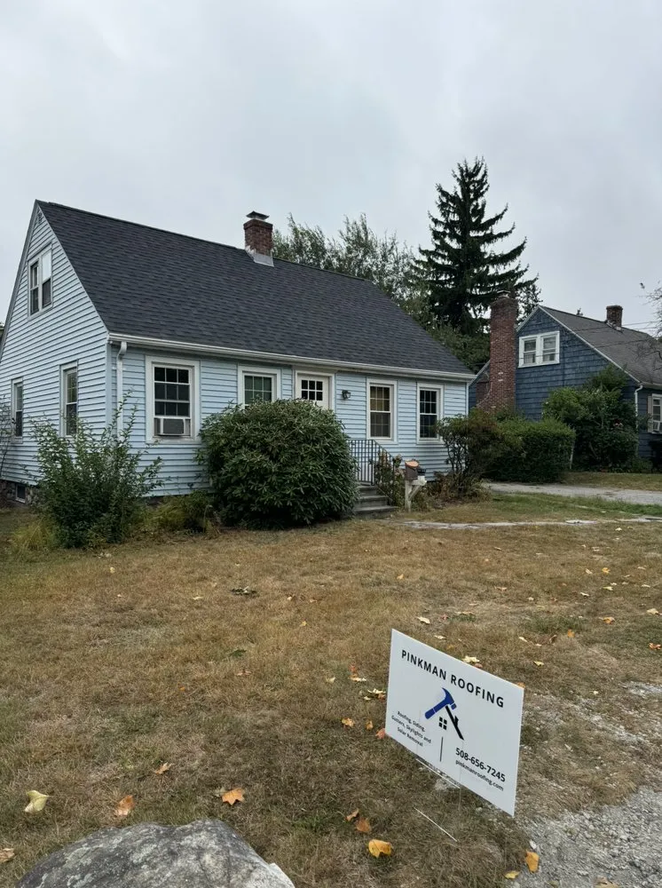 Slide of Pinkman Roofing