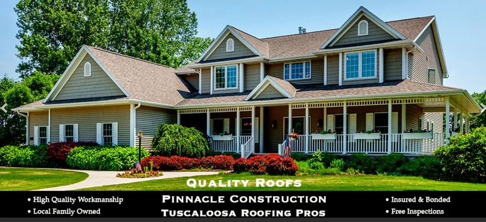 Slide of Pinnacle Construction - Tuscaloosa Roofing Pros