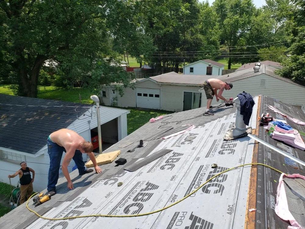 Slide of Pinnacle Roofing