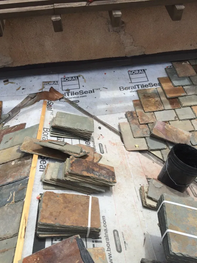 Slide of Pinnacle Roofing