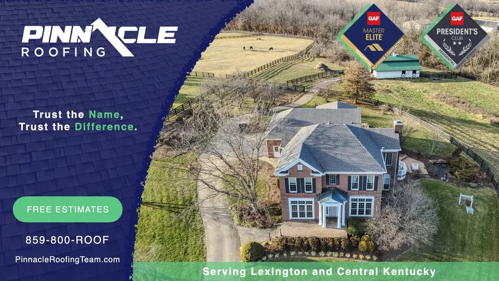 Slide of Pinnacle Roofing