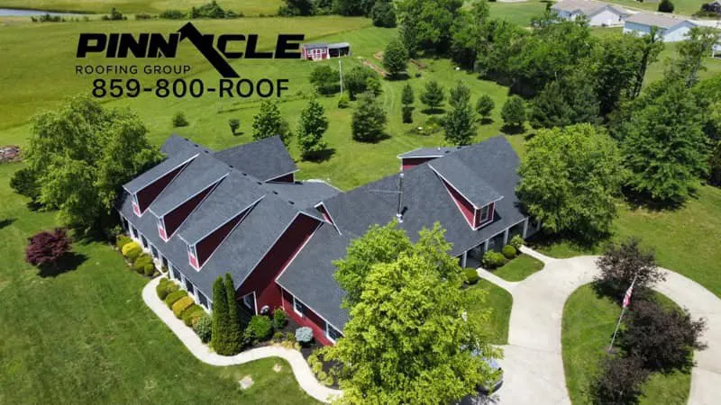 Slide of Pinnacle Roofing