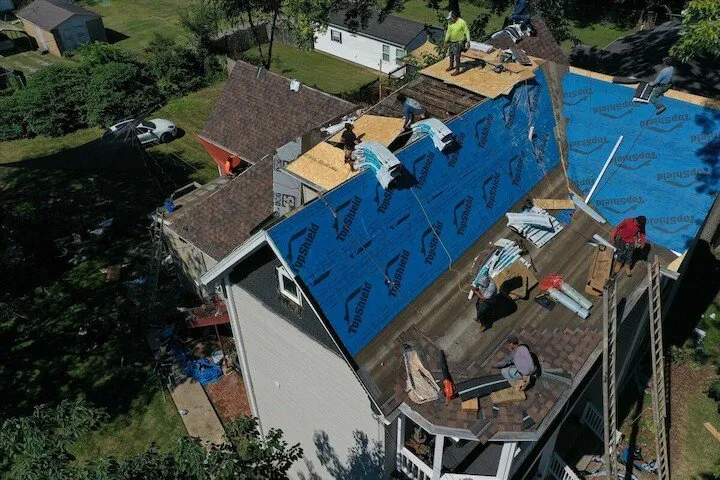 Local metal roofing installation with free inspection in Old Hickory, TN by Pinnacle Roofs Plus