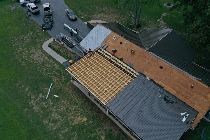 Local metal roofing installation for homes across Old Hickory, TN - Pinnacle Roofs Plus