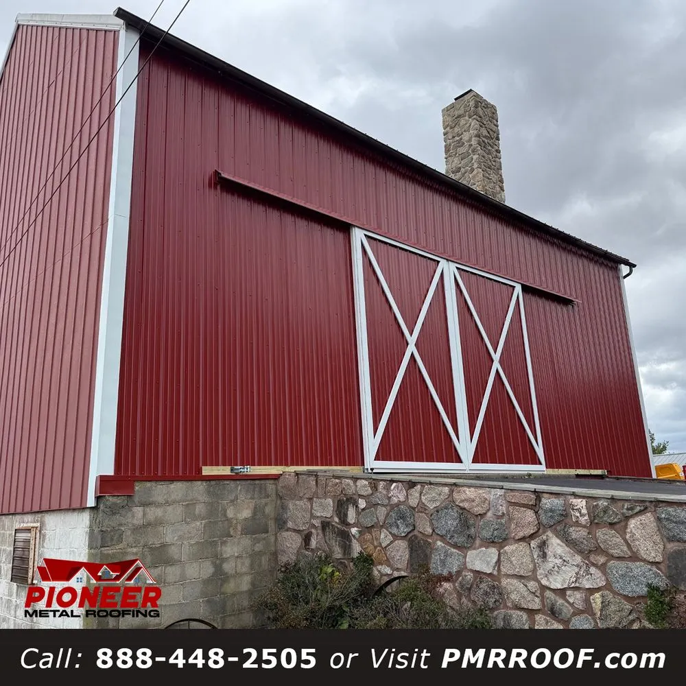 Slide of Pioneer Metal Roofing