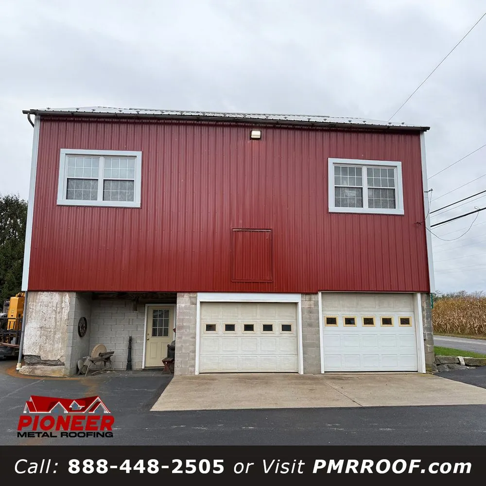 Slide of Pioneer Metal Roofing