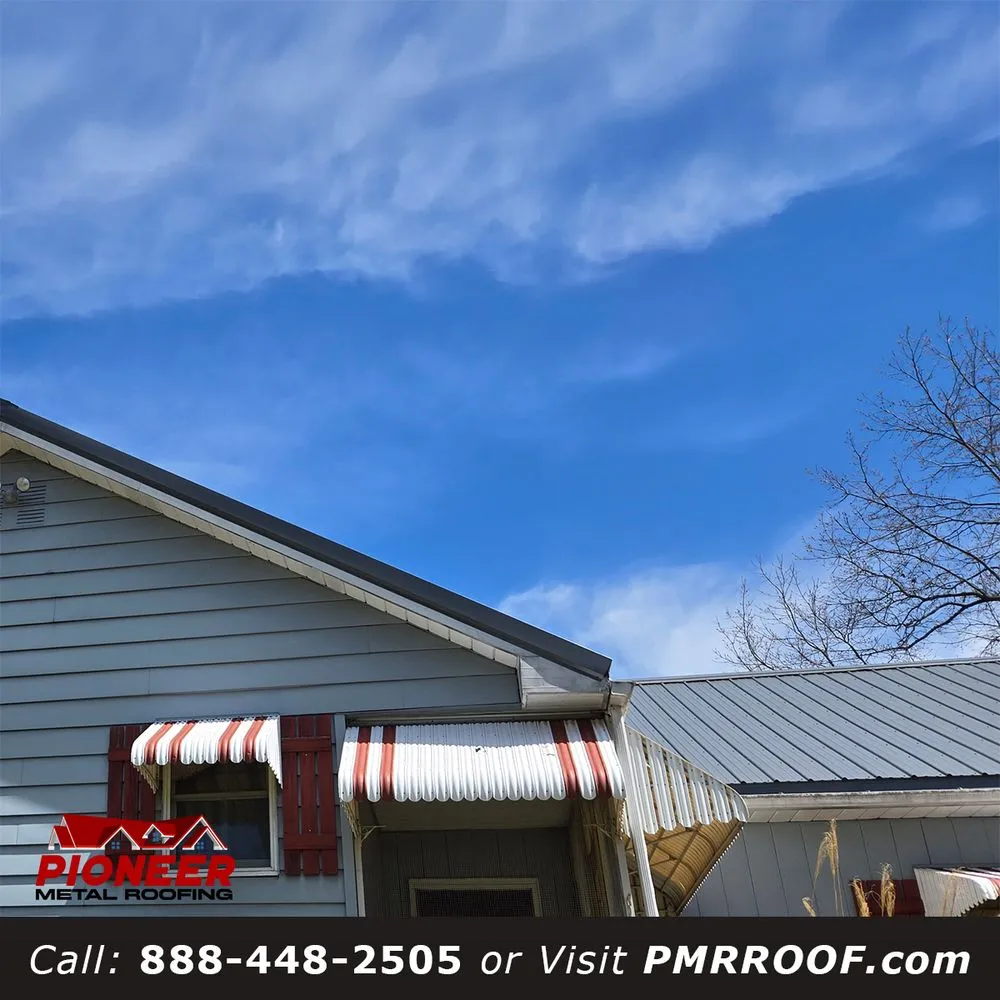Slide of Pioneer Metal Roofing