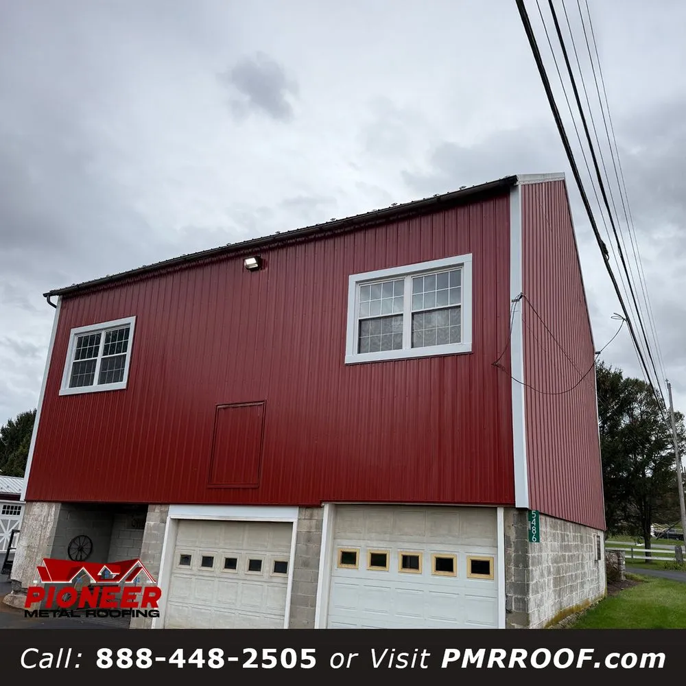 Slide of Pioneer Metal Roofing