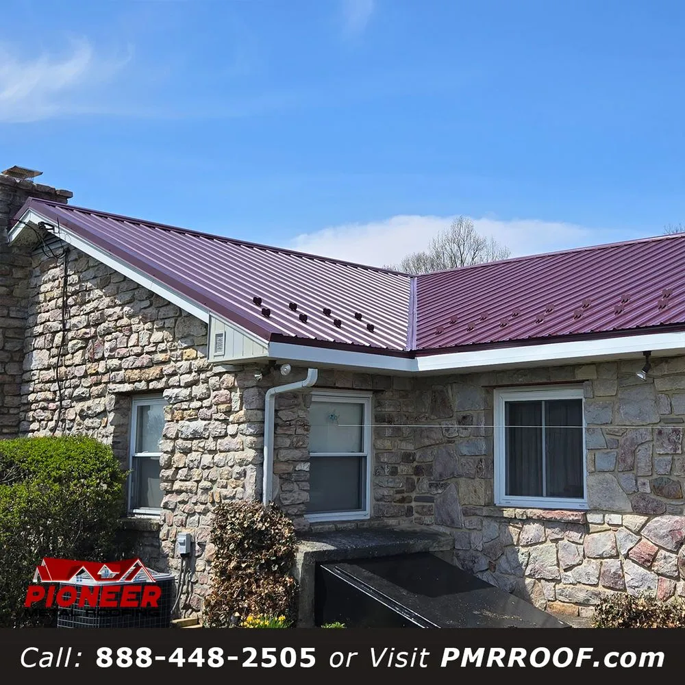 Slide of Pioneer Metal Roofing