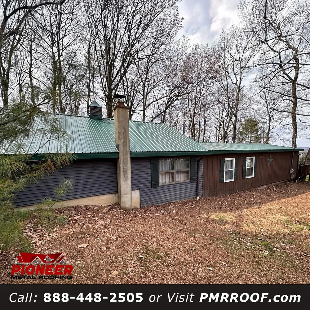 Slide of Pioneer Metal Roofing