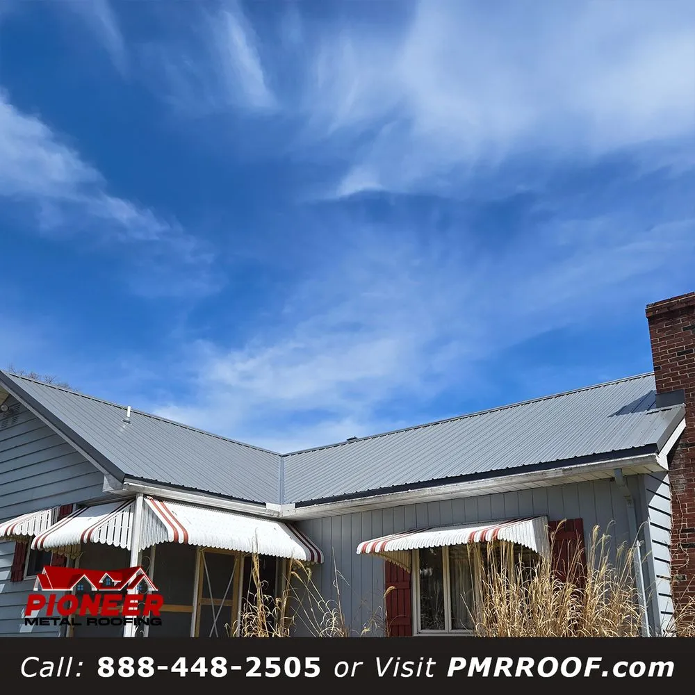 Slide of Pioneer Metal Roofing