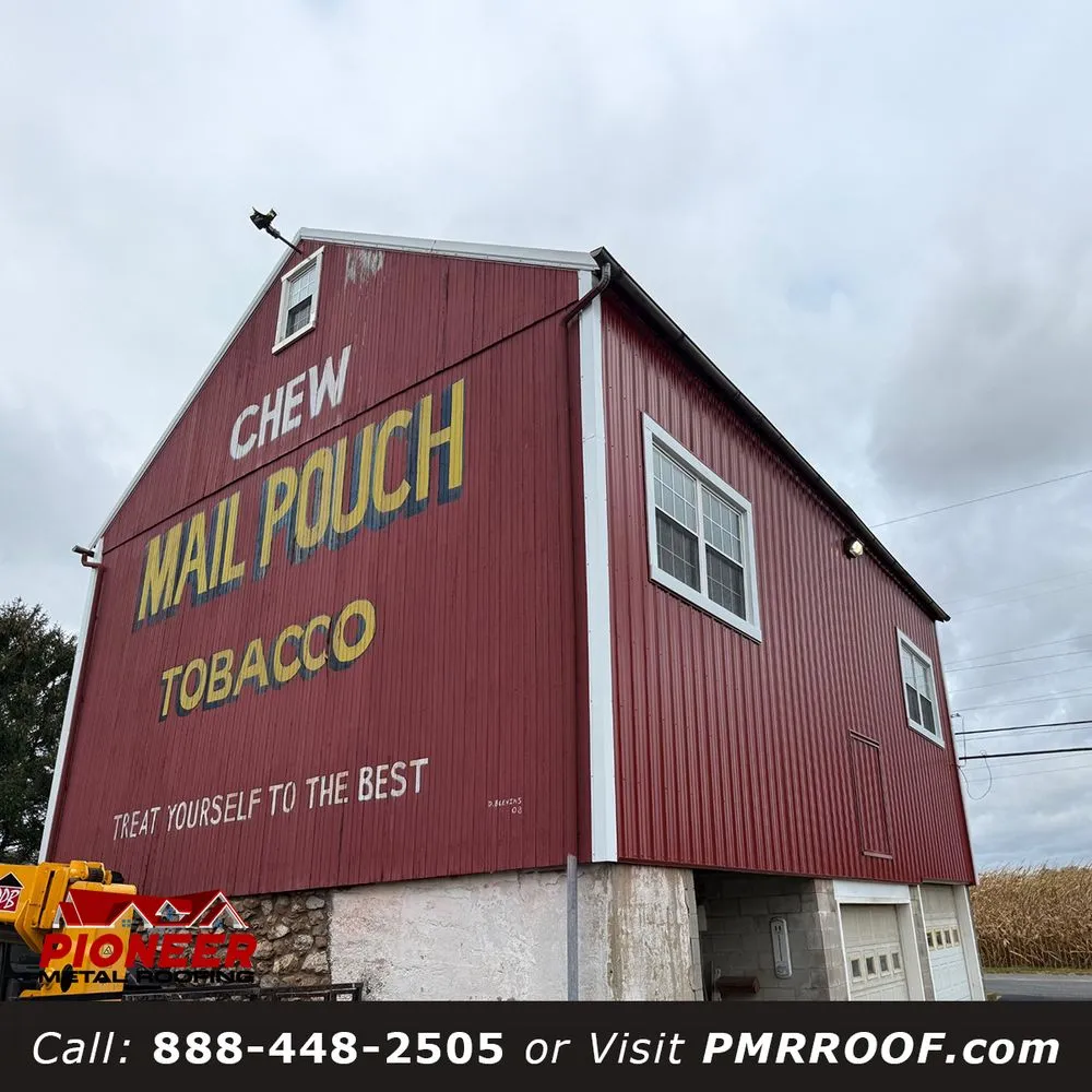 Slide of Pioneer Metal Roofing