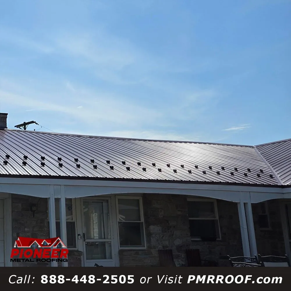 Slide of Pioneer Metal Roofing
