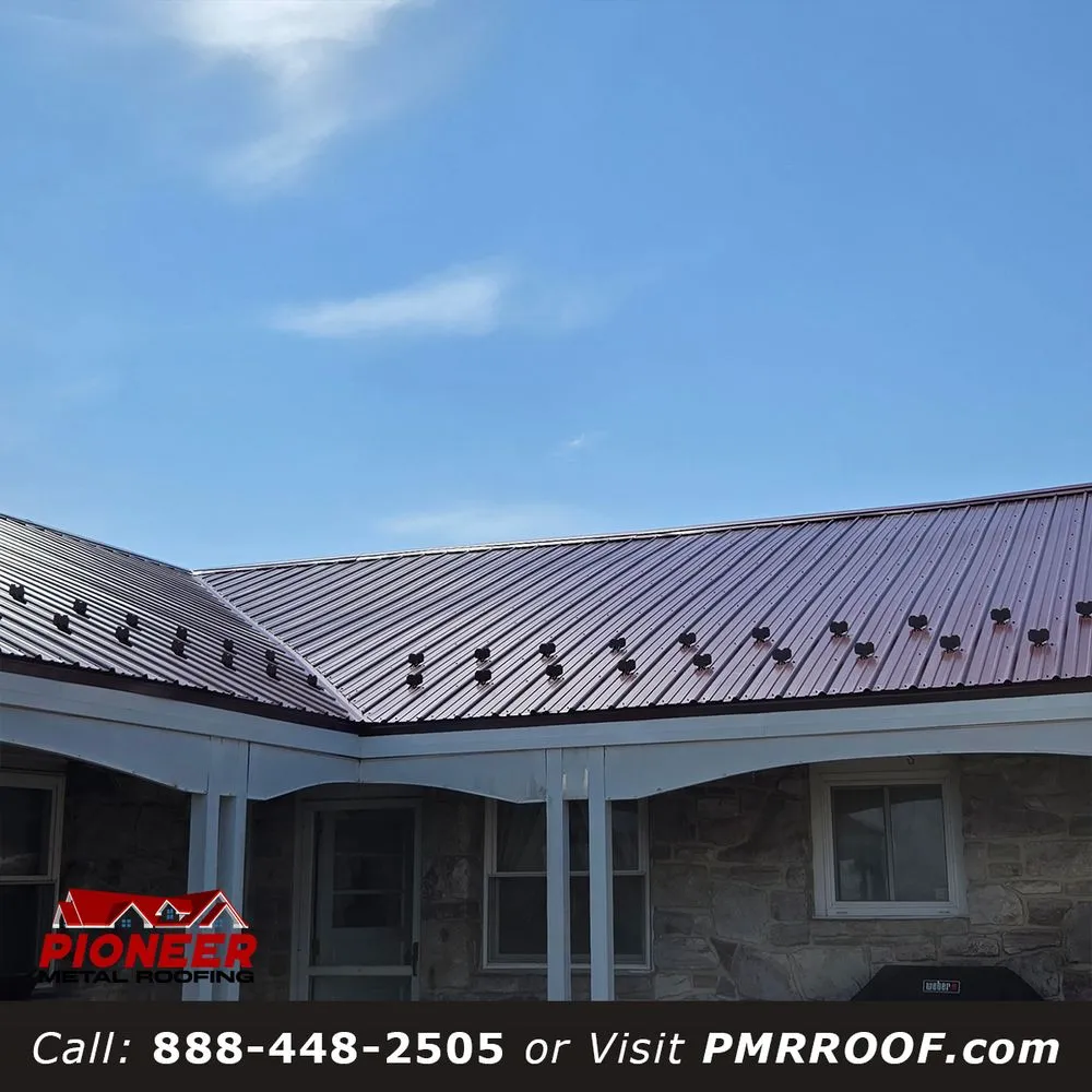 Slide of Pioneer Metal Roofing