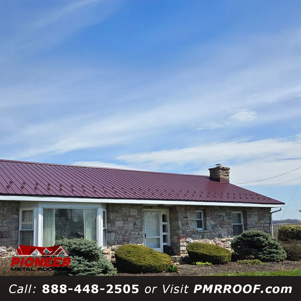 Slide of Pioneer Metal Roofing