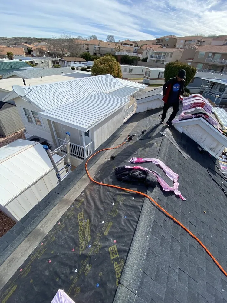 Slide of Pioneer Roofing Services