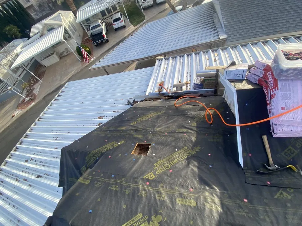 Slide of Pioneer Roofing Services