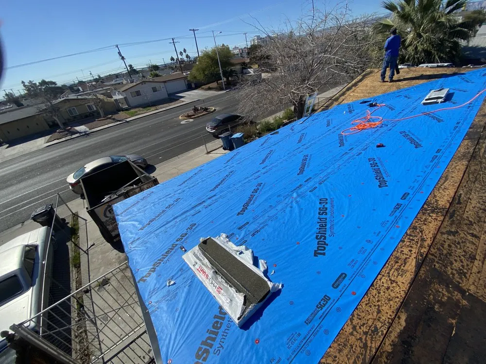 Slide of Pioneer Roofing Services