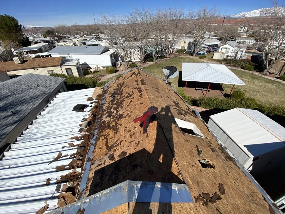 Slide of Pioneer Roofing Services