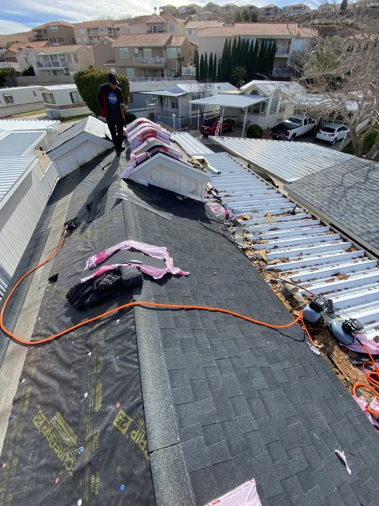 Slide of Pioneer Roofing Services