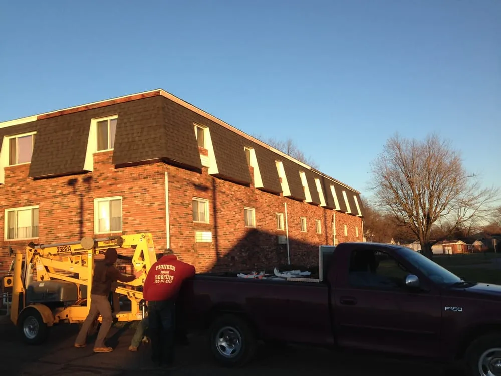 Slide of Pioneer Roofing