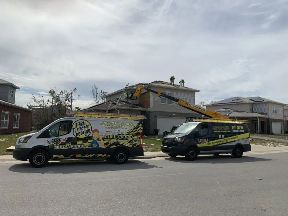 Slide of Pit Crew Roofing