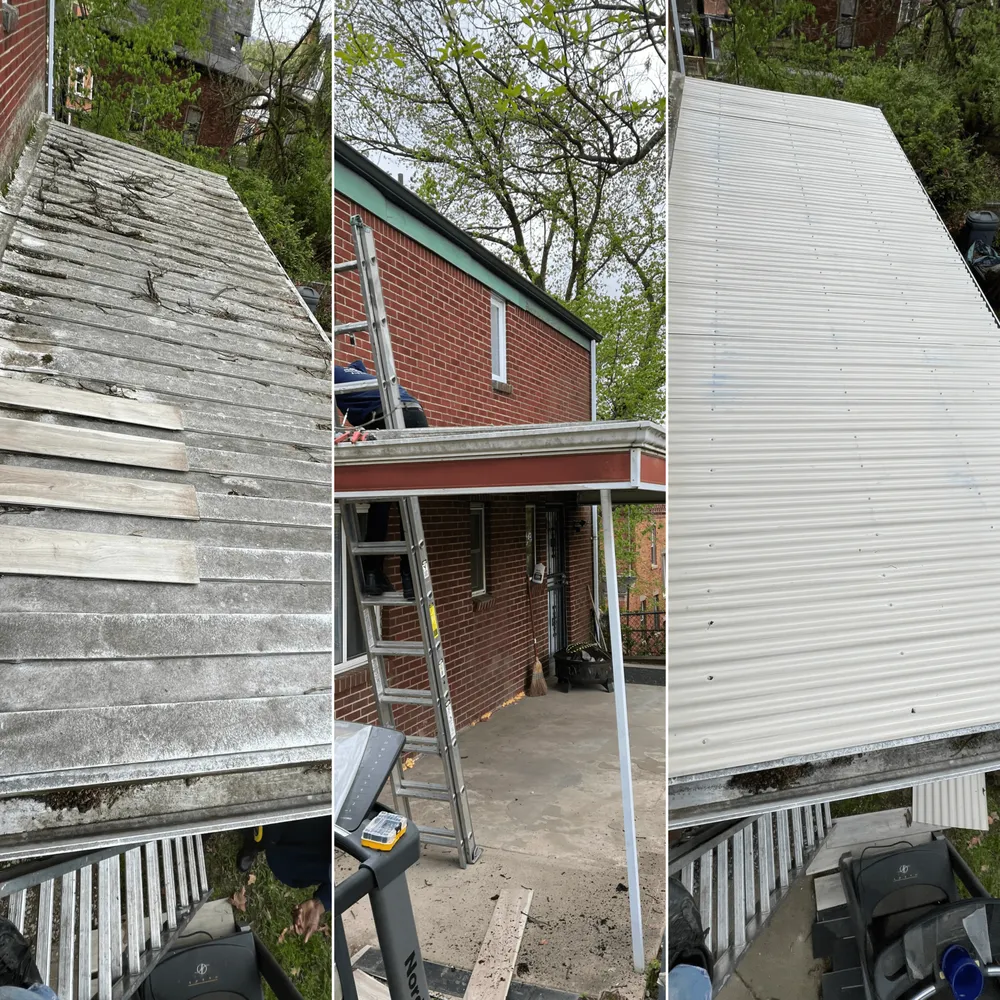 Slide of Pittsburgh #1 Roofer