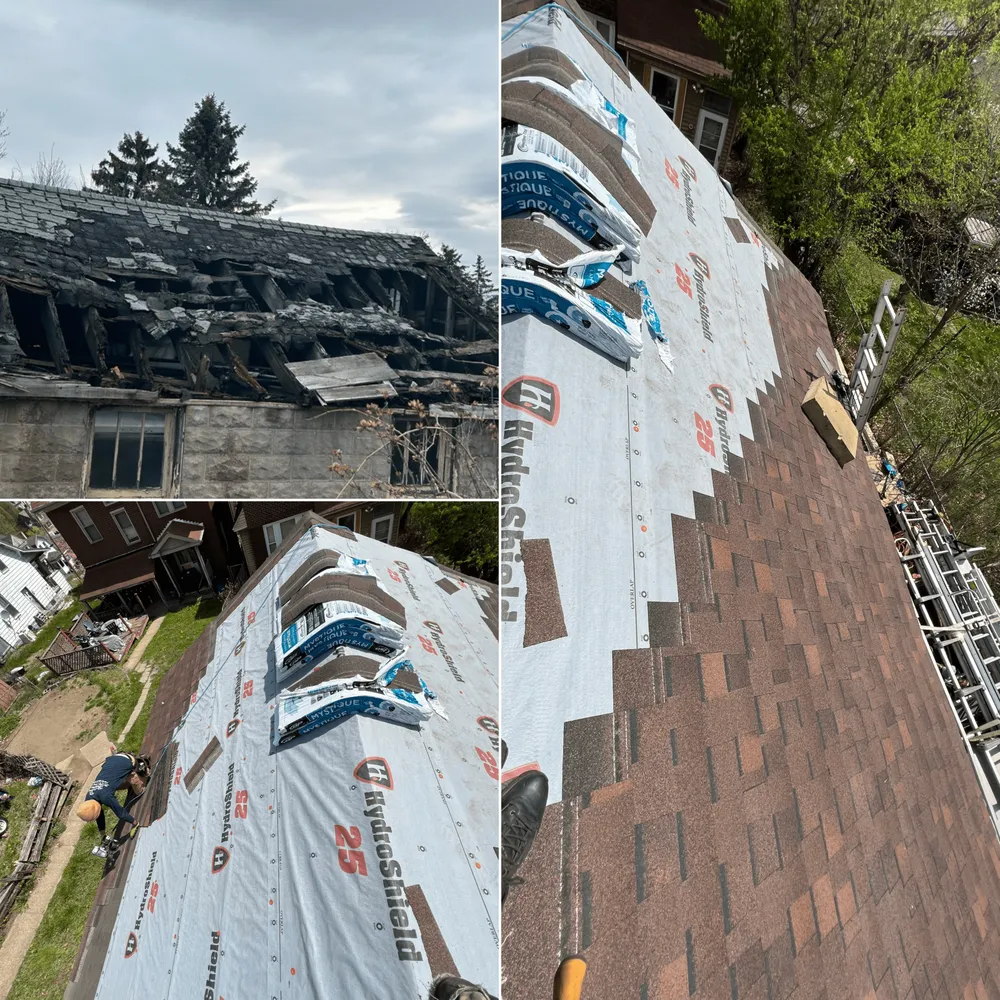 Slide of Pittsburgh #1 Roofer