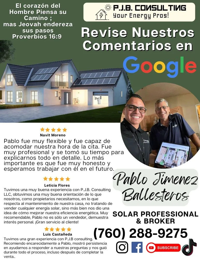 Slide of PJB Consulting