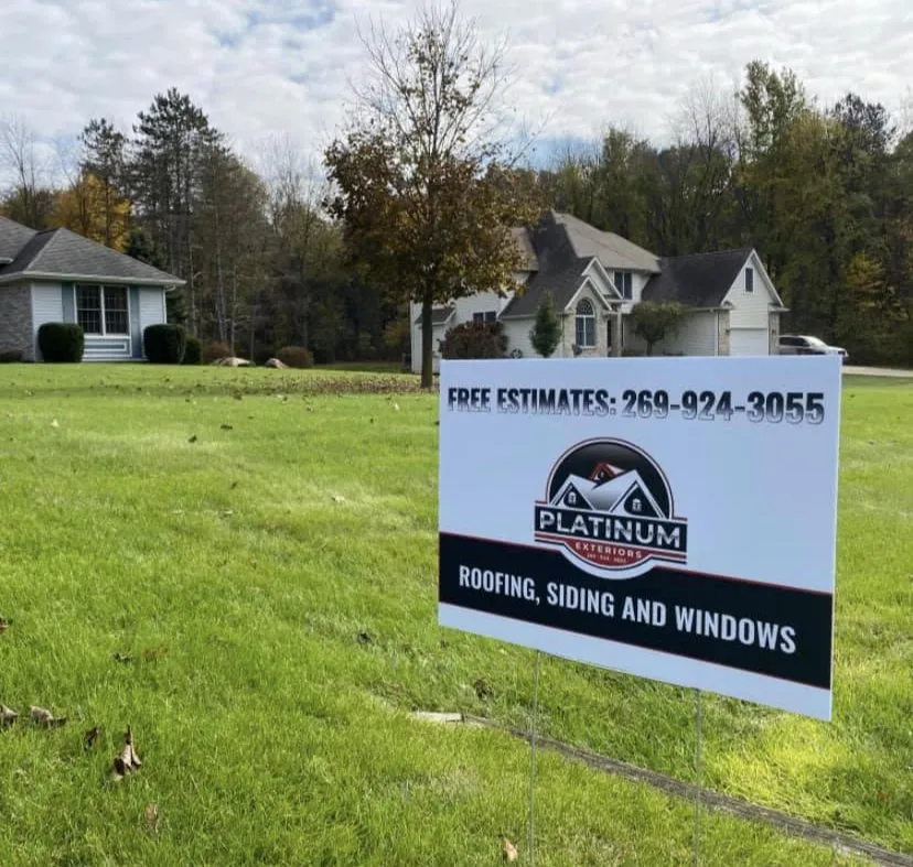 Slide of Platinum Exteriors Roofing