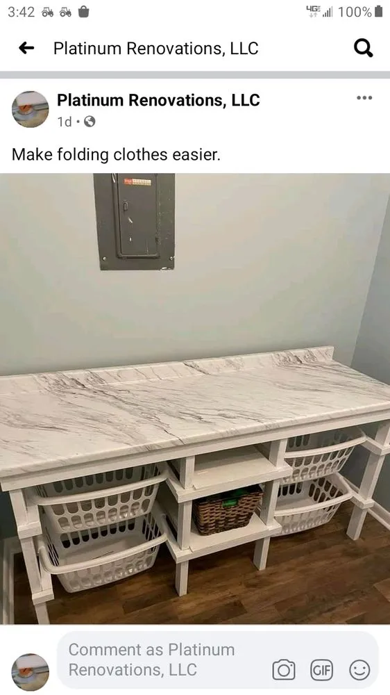 Slide of Platinum Renovations and Remodeling