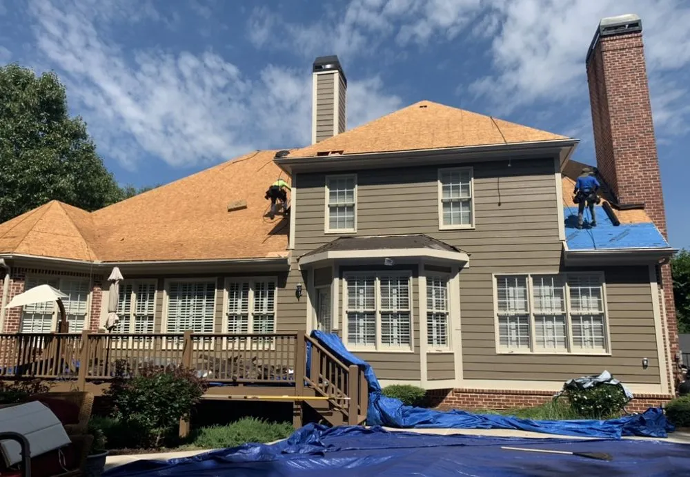 Slide of Platinum Roofing & Exteriors