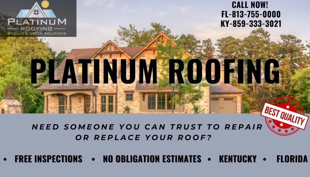 Slide of Platinum Roofing & Restoration Florida