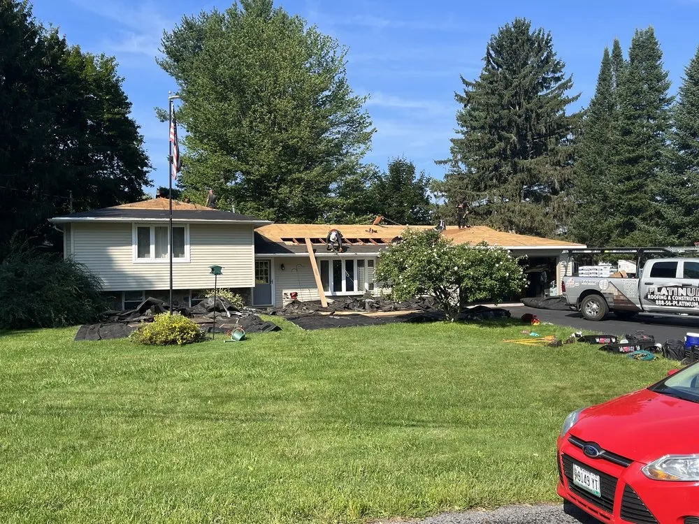 Slide of Platinum Roofing and Construction