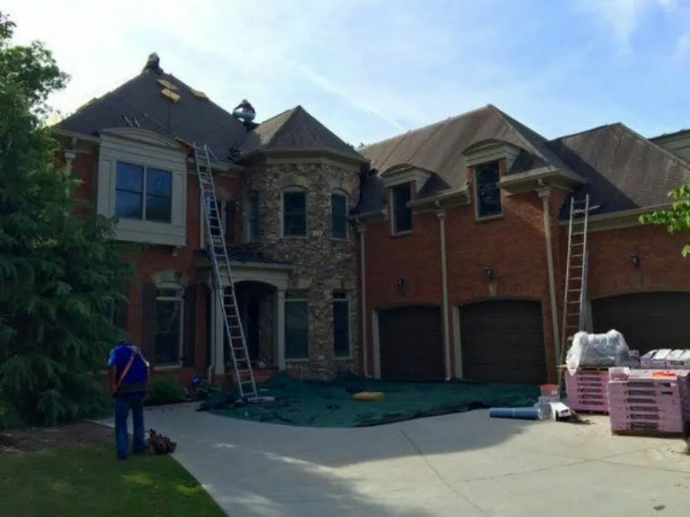 Slide of Platinum Roofing Company