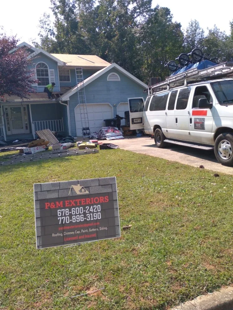 Slide of P&M Exteriors