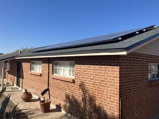 Poblete Roofing Logo