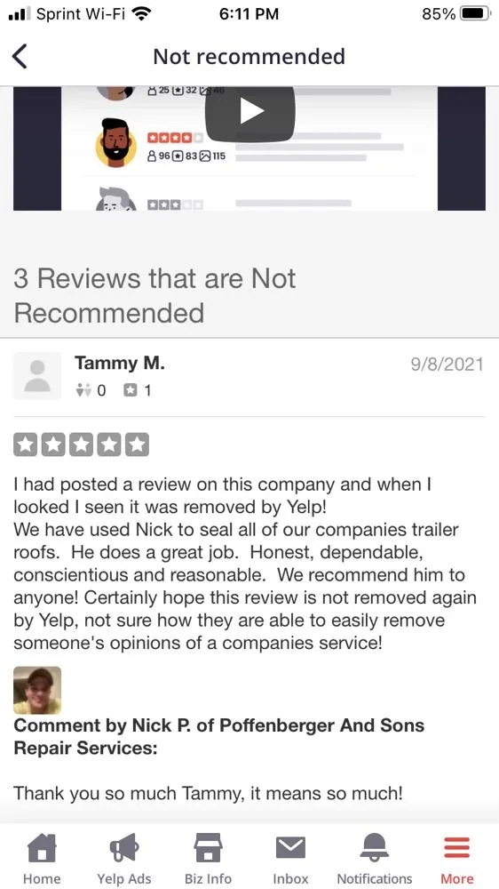 Slide of Poffenberger And Sons Repair Services