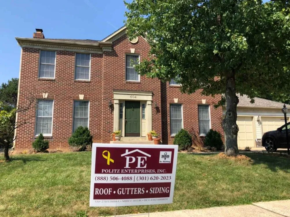 Slide of Politz Enterprises Roofing