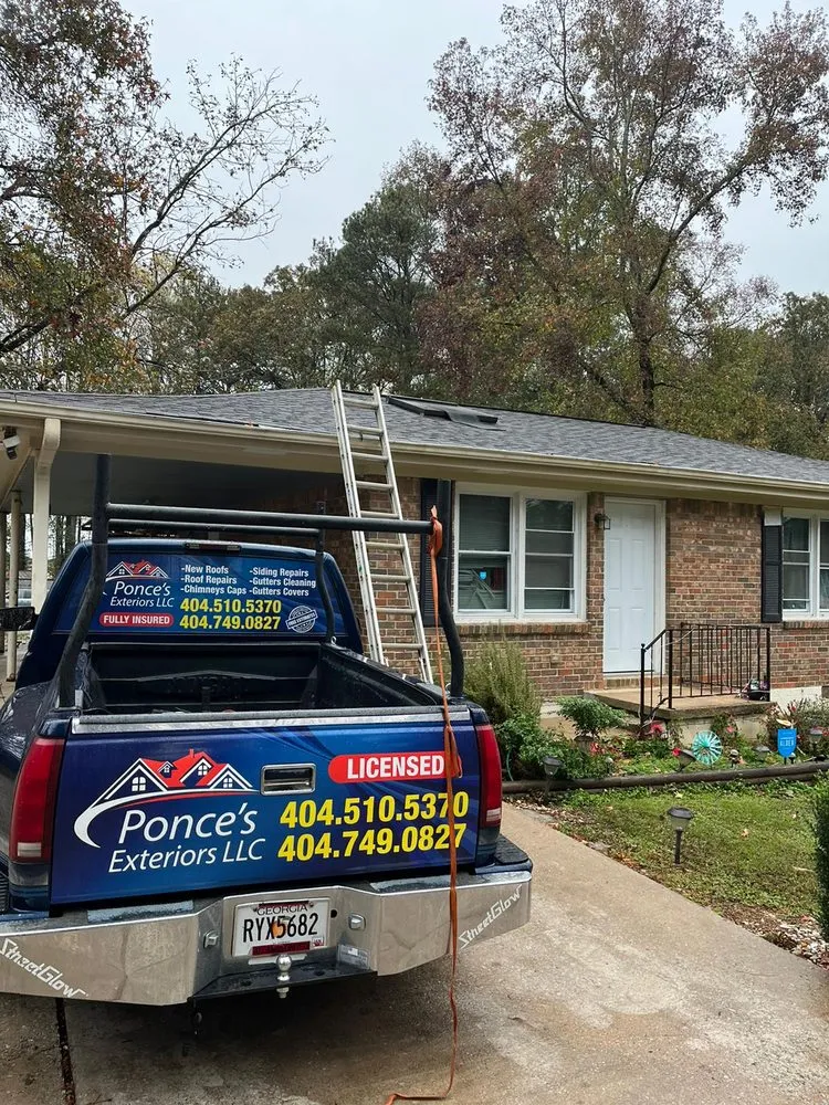 Local shingle roofing service in Ellenwood, GA by Ponce's Exterior
