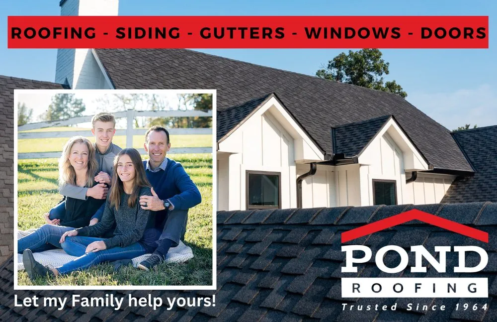 Slide of Pond Roofing Company
