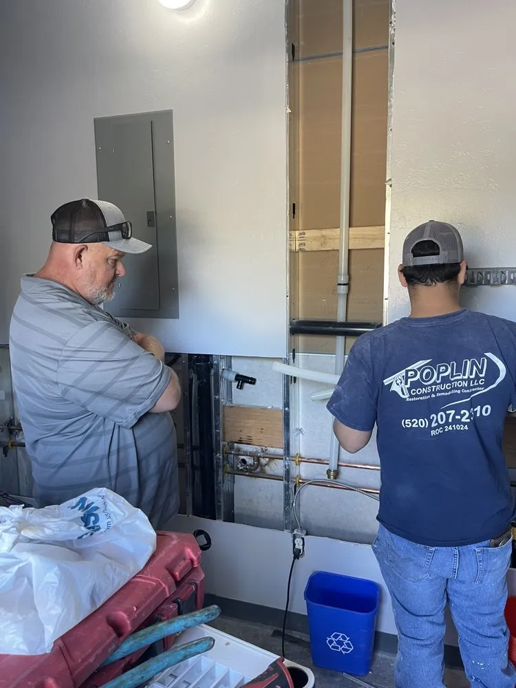 Slide of Poplin Construction