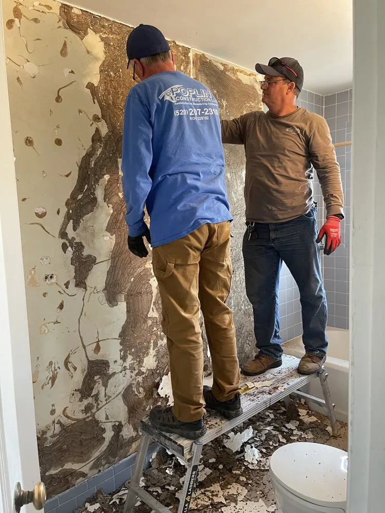 Slide of Poplin Construction