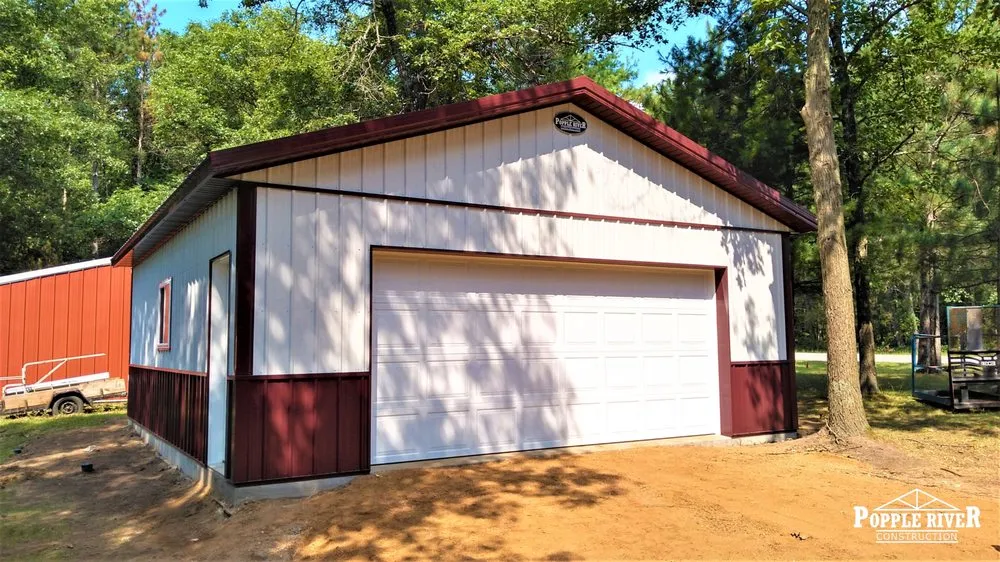 Slide of Popple River Buildings
