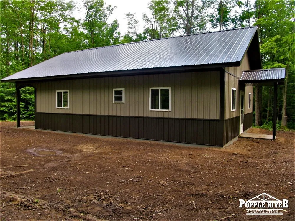 Slide of Popple River Buildings