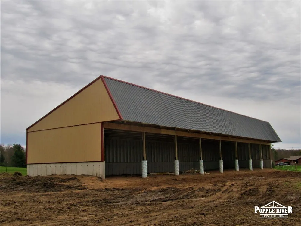 Slide of Popple River Buildings
