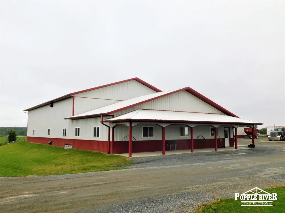 Slide of Popple River Buildings