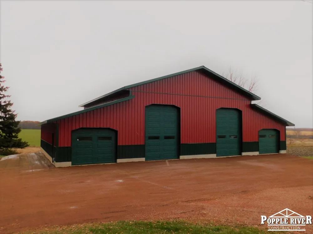 Slide of Popple River Buildings