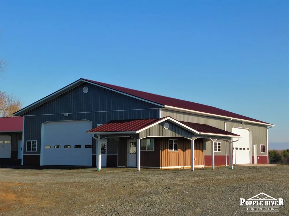 Slide of Popple River Buildings