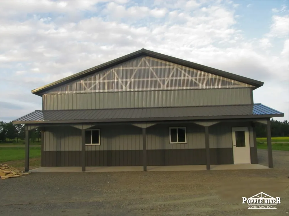 Slide of Popple River Buildings